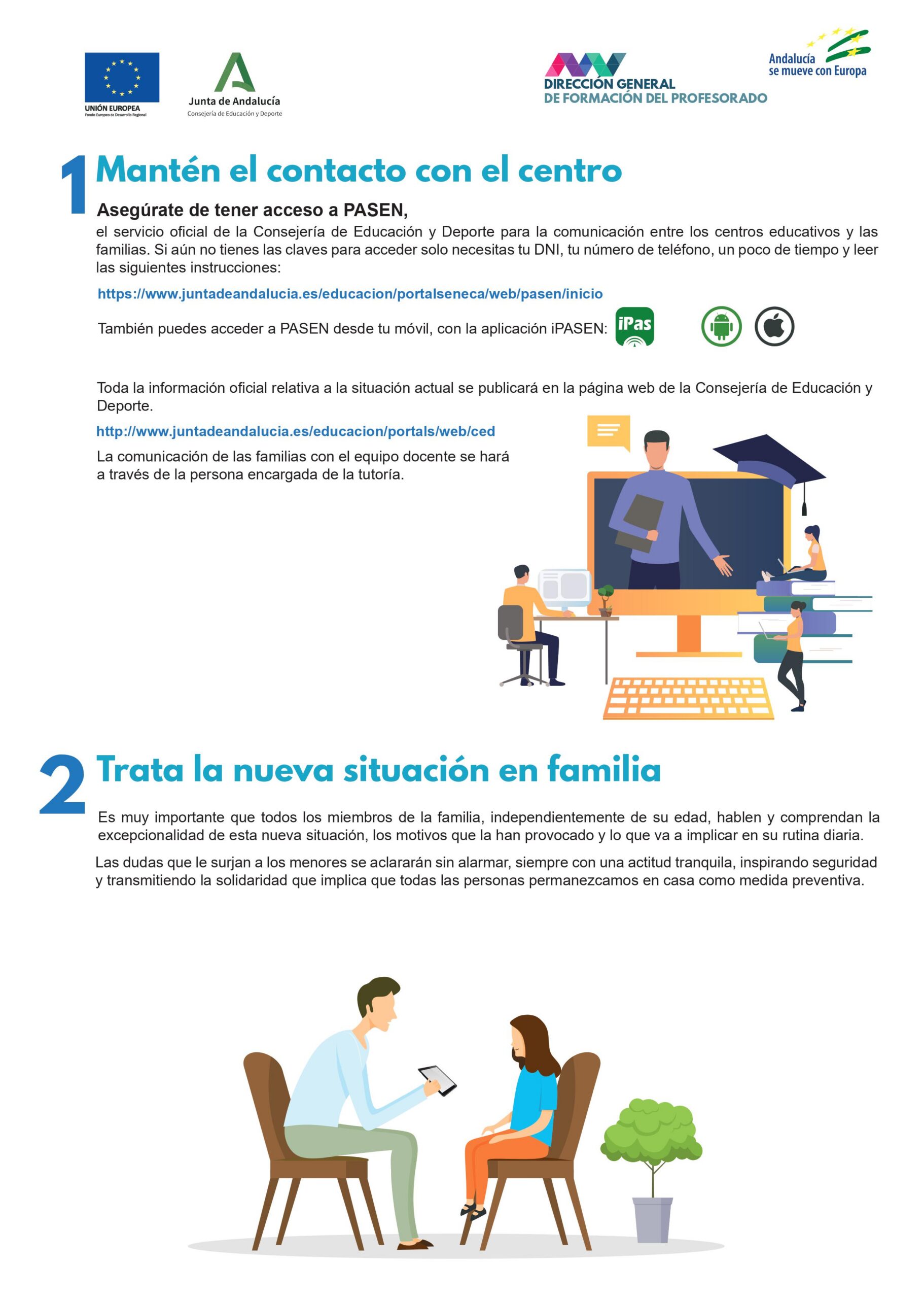 Recomendaciones Familias