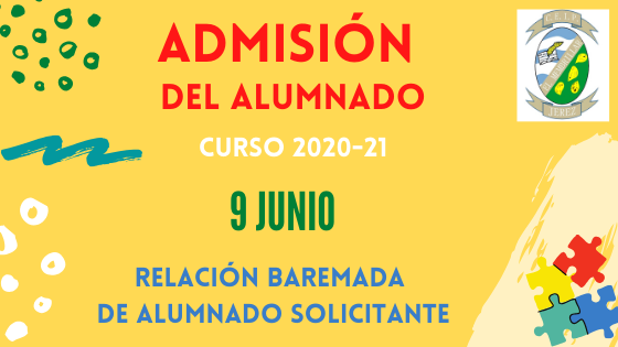 Lista baremada de puntos