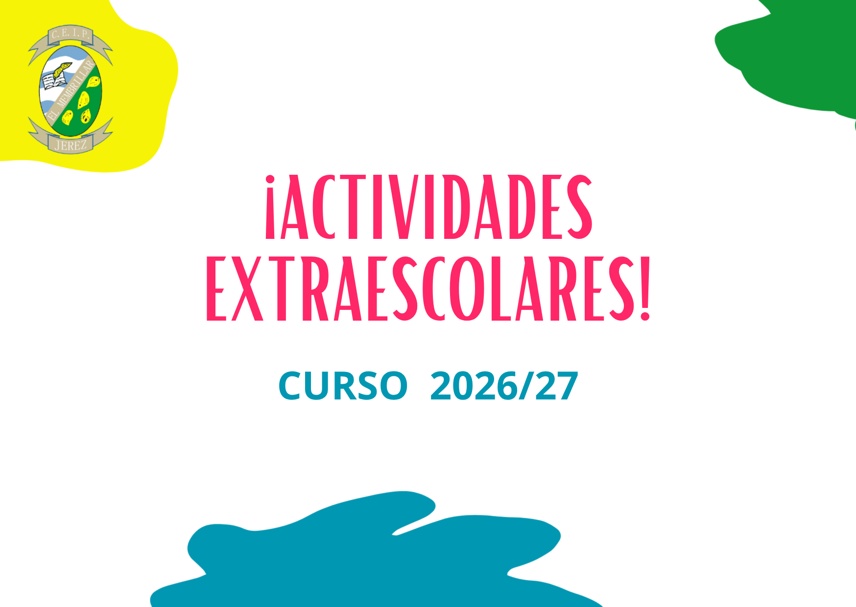 Actividades Extraescolares 2026/27